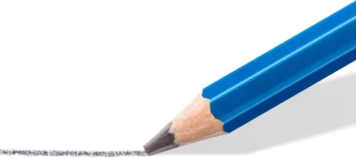Vista 3 de Staedtler Mars Lumograph 7B Lápiz de dibujo de grafito, suave, resistente a la rotura, 12 unidades, 100-7B