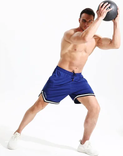 Vista 5 de NELEUS Pantalones cortos ligeros de 7 pulgadas para hombre con bolsillos