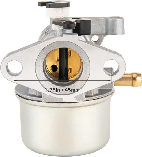 Vista 6 de Repuesto de carburador 799866 para motor B & S 790845 799871 796707 o 794304 12H800. Compatible con los modelos de cortacésped Toro Craftsman Carb