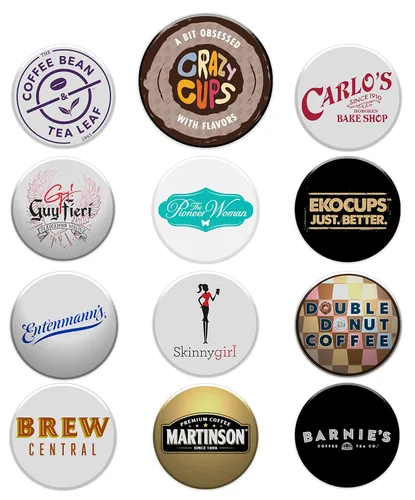 Vista 3 de Crazy Cups Paquete variado de cápsulas de café descafeinado con sabor compatibles con cafeteras Keurig K Cup, 40 unidades, muestras de café