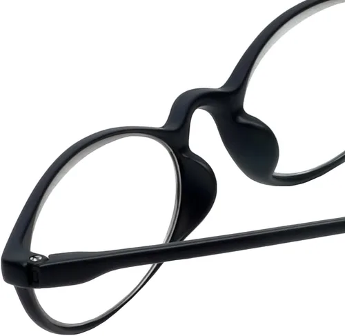 Vista 6 de Calabria 719 Flexie Gafas de Lectura Flexibles Ovaladas para Hombres y Mujeres Elegantes Plegables Lectores Ligeros Montura TR 90 Gafas Duraderas