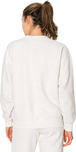 Vista 21 de Cali1850 Sudadera Cloud Nine Fleece Crew para mujer, ajuste relajado, cuello acanalado, puños y dobladillo