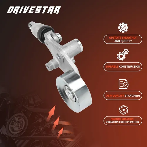 Vista 2 de Conjunto tensor de correa con polea compatible con Honda Odyssey 2002 2003 2004 3.5L reemplaza 31170P8FA020 38322 89328 Compatible with Honda