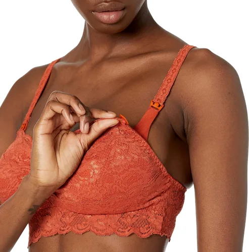 Vista 3 de Cosabella Bralette de lactancia para mujer Say Never Maternity Mommie, Arco iris