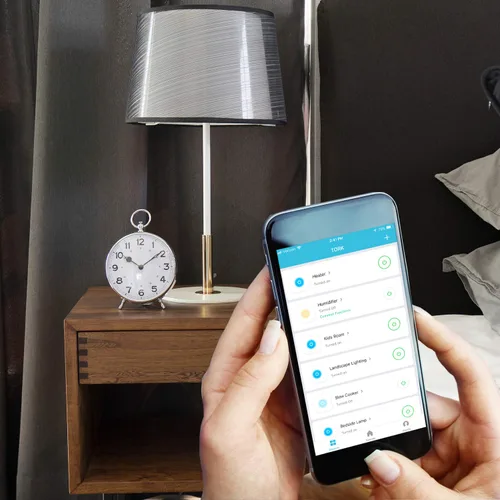Vista 3 de NSi Industries TORK WFIS1 - Enchufe inteligente para interiores con conexión Wi-Fi a rosca - Funciona con Amazon Alexa y Google Assistant - Acceso