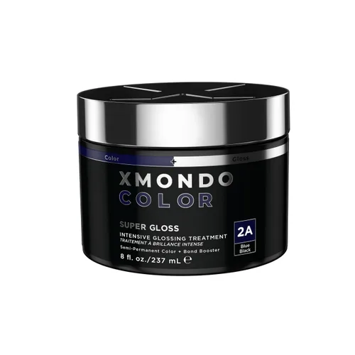 Vista 17 de XMONDO Máscara de Depósito de Color Rubio Ceniza y Tinte Semipermanente para el Cabello Super Brillo Infundido con Potenciadores de Enlaces