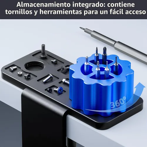 Vista 7 de Andonstar AD208S-FA 4K HDMI Microscopio digital para soldar pantalla de 10,1