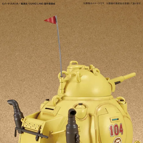 Vista 16 de Bandai Hobby - Sand Land - Sand Land Tank 104, Bandai Spirits - Kit de modelo a escala 1/35