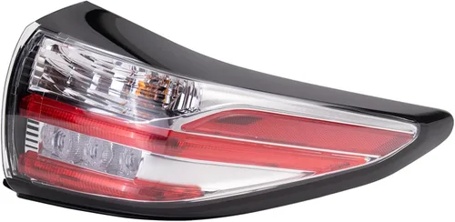 Vista 91 de Ensamble de luz trasera exterior TRQ para lado del conductor izquierdo trasero. Compatible con Toyota Corolla XLE 2020, 2021, 2022 y Toyota Corolla