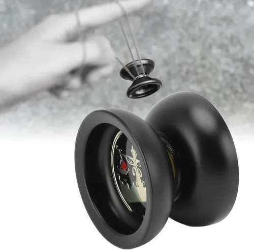 Vista 7 de Yoyo Ball profesional sin respuesta de aleación de aluminio de alto rendimiento Yo Yo para adolescentes y adultos Ejercicio manos en habilidad