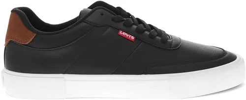 Vista 6 de Levi's Munro NM - Zapatos deportivos de piel sintética vegana con cordones para hombre