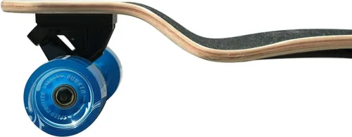 Vista 7 de Yocaher Patineta Longboard completa desplegable de velocidad profesional