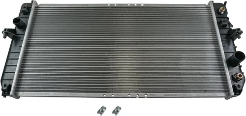 Vista 133 de TRQ Radiador de núcleo de aluminio de 1 fila Compatible con Subaru WRX STI 2.5L Turbo AWD 2015-2020