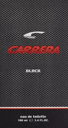 Vista 2 de Muelhens Carrera Black Eau de Toilette en espray para hombre, 3.4 onzas