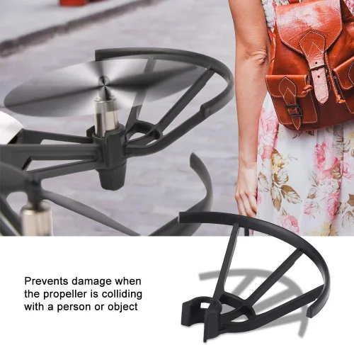 Vista 7 de 4 protectores de hélice para drones, láminas de hélice de plástico, protectores de hélice, cuchillas protectoras para Tello Quadcopter