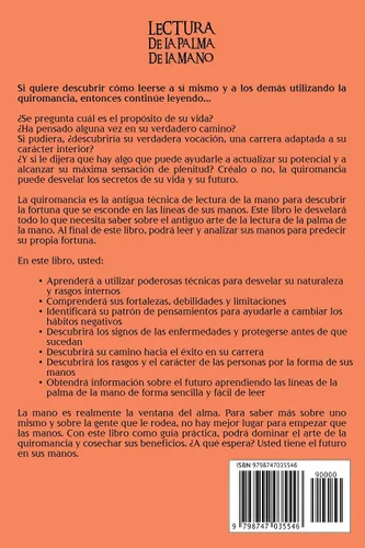 Vista 2 de Lectura de la palma de la mano Desvele los secretos de la quiromancia para saber sobre usted y su futuro (Astrología y Adivinación) (Spanish Edition)