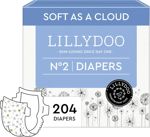 Vista 13 de LILLYDOO - Pañales para bebé, talla 5 (24+ libras), 66 unidades, hipoalergénicos y TCF