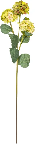 Vista 10 de Vickerman Espray de hortensias artificiales burdeos de 33 pulgadas con tres cabezas de flores, 2 por bolsa.