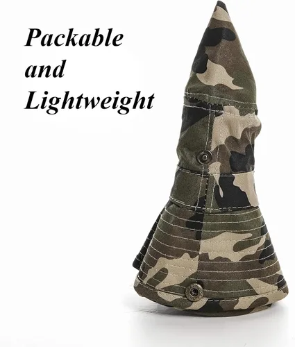 Vista 6 de Sombrero de camuflaje para niños de 2 a 14 años