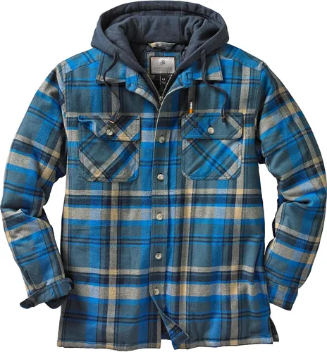 Vista 6 de Legendary Whitetails Chaqueta tipo camisa con capucha Maplewood para hombre