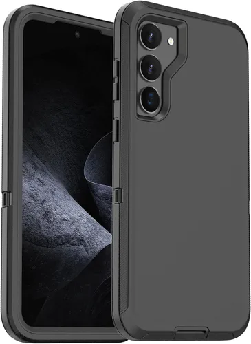 Vista 9 de Gurible - Funda para Samsung Galaxy S21 Plus, protección resistente de 3 capas, a prueba de golpes, a prueba de polvo, antiarañazos, con cubierta
