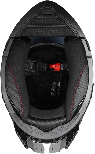 Vista 4 de Casco de Motociclista de Cara Completa con Visera Dual y Abatible para Adultos, Hombres y Mujeres, Integrado para Motocicleta, Calle, Ciclomotor