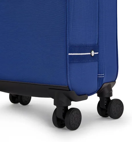 Vista 5 de Kipling Espontaneous S Softside Spinner - Equipaje para ruedas tamaño de cabina correas elásticas Admiral Blue CL 13L x 2075H x 825D Espontáneo S