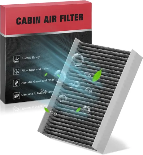 Vista 13 de BDFHYK 2 filtros de aire de cabina CF10136 con carbón activado compatibles con Chevy Uplander 2005-2009, Venture 2001-2005, compatibles con Buick