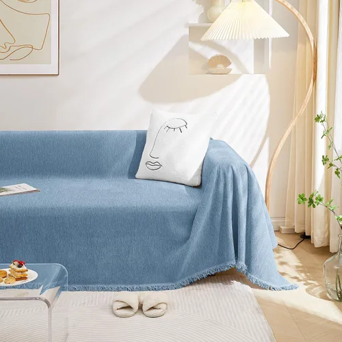 Vista 2 de Funda para Sofá Fundas de Sofá para Sofá de 3 Cojines Fundas de Sofá de Felpilla Gruesa Fundas de Cojines de Sofá para Loveseat Sofá Seccional
