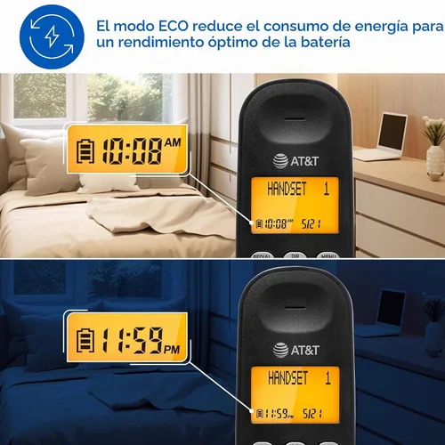 Vista 6 de AT&T Teléfono inalámbrico EL1101 DECT 6.0