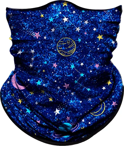 Vista 15 de Obacle Bandana sin costuras, máscara facial rave, para mujeres y hombres, para protección contra el polvo, el viento y el sol