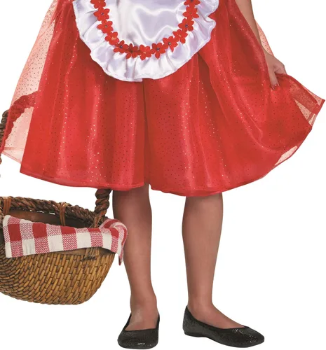 Vista 3 de Disfraz caperucita roja de Storybrooke para niñas, S (4-6x), Un solo