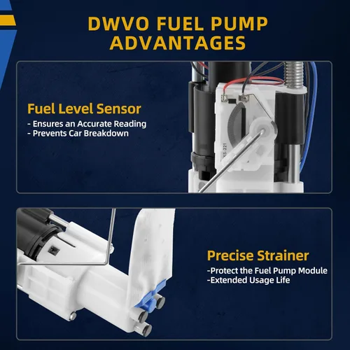 Vista 4 de DWVO Bomba de combustible compatible con Polaris Ranger 800 2011-2017, Polaris Ranger 570 2014-2019, Polaris Ranger 500 2017-2019