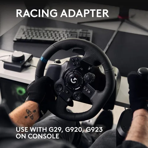 Vista 13 de Volante para juegos de carrera Logitech G920 (941–000121), Negro