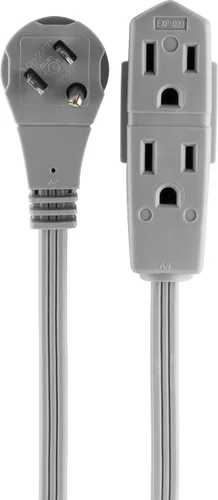Vista 4 de GE JASHEP43019 Cable de extensión con conexión a tierra interior de 3 salidas