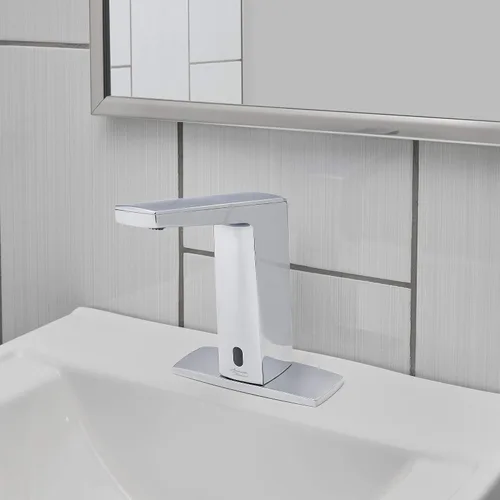 Vista 6 de American Standard 7025105.002 Paradigm Selectronic - Grifo integrado, funciona con pilas, 0,5 gpm, cromado pulido Cromo pulido