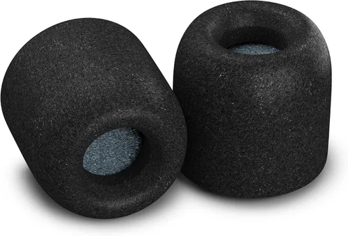 Vista 9 de Comply Almohadillas para oído de espuma Premium - almohadillas aislamiento T-100 (Negro, 3 pares, tamaño grande) 600 S/M/L Negro 3 pares