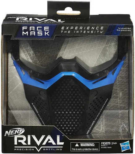Vista 2 de Nerf máscara para rostro Rival en color azul