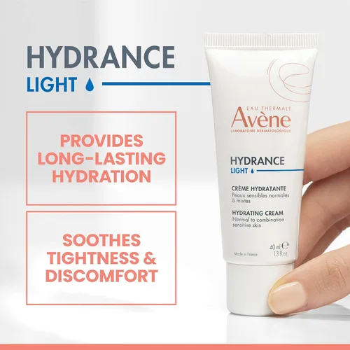Vista 2 de Crema hidratante ligera Eau Thermale Avène de avena, 1.35 onzas líquidas