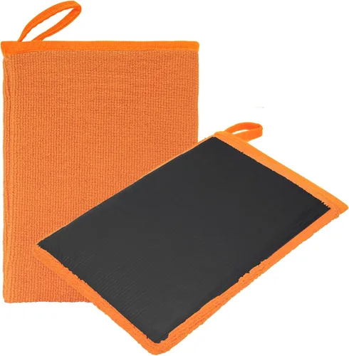Vista 8 de Windspeed Paquete de 2 Guantes de Arcilla, Barra de Arcilla de Microfibra para Detallado de Automóviles, Guante de Barra de Arcilla de Grado Medio