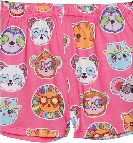 Vista 4 de The Children's Place Conjunto de pijama de 2 piezas sin mangas y camiseta sin mangas para niñas