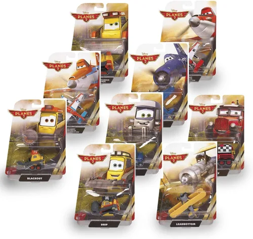 Vista 7 de Disney Planes Fire and Rescue Blackout - Vehículo fundido a presión