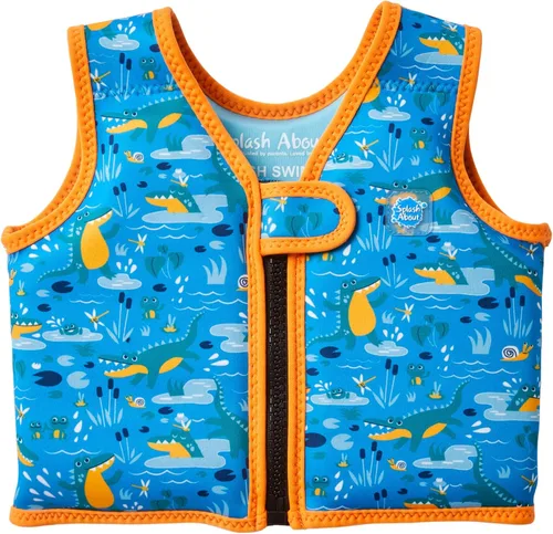 Vista 10 de Chaleco de natación Go Splash de Splash About, elemento de flotación para niños que aprenden a nadar Nutrias juguetonas