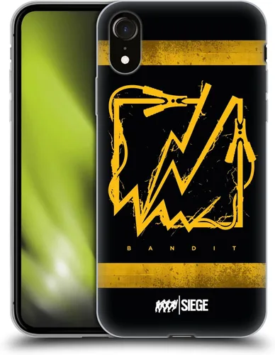 Vista 44 de Head Case Designs Funda de gel con licencia oficial de Tom Clancy's Rainbow Six Siege Bandit Icons [protección de grado militar] compatible