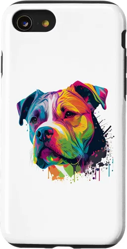 Vista 18 de Colorful American Bulldog American Bully Men Women Case for iPhone 17