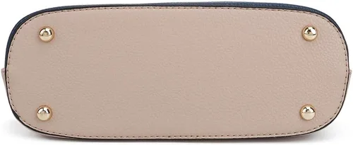 Vista 4 de SG SUGU - Bolsa cruzada Lunar ligera y de tamaño mediano, forma de cúpula, bolsa de hombro con borla, bolsillo con cremallera, correa ajustable