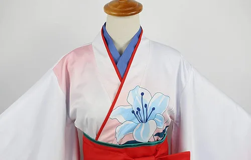 Vista 8 de BoerMee Disfraz de anime Yuriko Nishinotoin Kimono Kakegurui para mujer