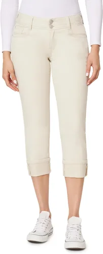 Vista 17 de WallFlower Vaqueros Luscious Curvy de 23.5” de cintura media para mujer, jeans de mezclilla Insta Stretch para juniors Albahaca