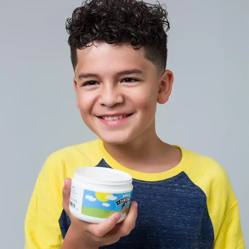 Vista 4 de JOHNNY B. Gel para el cabello Juniors para niños, sin escamas, de retención media, tarro de 8 onzas