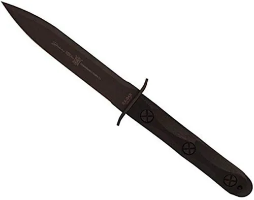 Vista 4 de Cuchillo KA-BAR John Ek Commando Co. - EK44 con hoja de acero Cro-Van 1095 de 6.625 pulgadas en un mango de nylon relleno de vidrio de 12.625